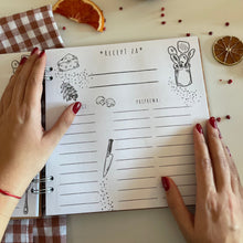 Učitaj sliku u Galeriju, Personalizovana knjiga recepata