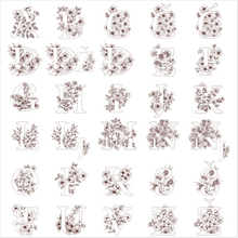 Učitaj sliku u Galeriju, Sveska sa monogramom - Slovo F