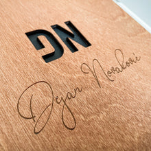 Učitaj sliku u Galeriju, Rokovnik sa inicijalima i imenom i prezimenom