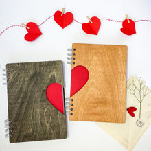 Učitaj sliku u Galeriju, Dve polovine SRCA rokovnik