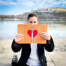 Učitaj sliku u Galeriju, Dve polovine SRCA rokovnik