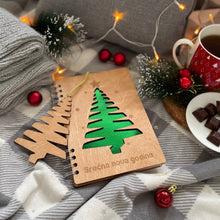 Učitaj sliku u Galeriju, Sveska&Ukras 2u1 Zelena Jelka