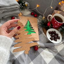 Učitaj sliku u Galeriju, Sveska&Ukras 2u1 Zelena Jelka