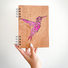 Učitaj sliku u Galeriju, Kolibri sveska - metalik ljubičasta