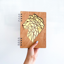 Učitaj sliku u Galeriju, Rokovnik Lav - metalik zlatna