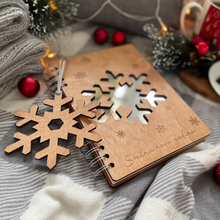 Učitaj sliku u Galeriju, Sveska&Ukras 2u1 Srebrna Pahulja